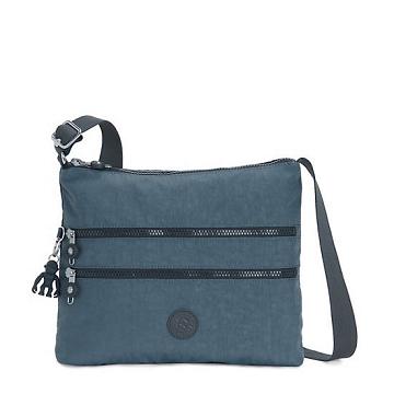 Kipling Alvar Çapraz Askılı Çanta Lacivert Gri | TR 2157NW